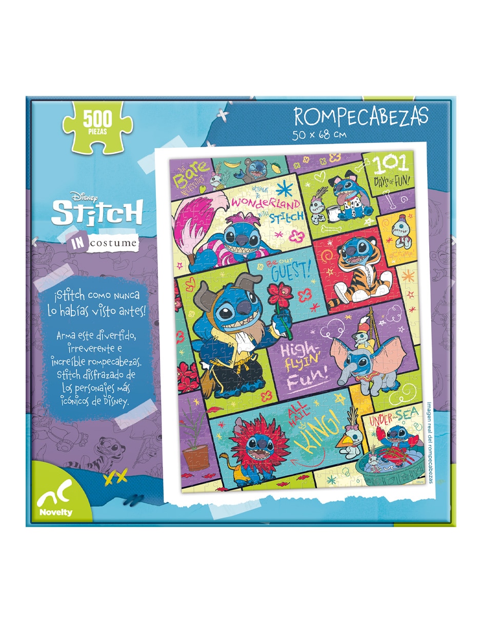 Rompecabezas Stitch In Costume 500 piezas 4