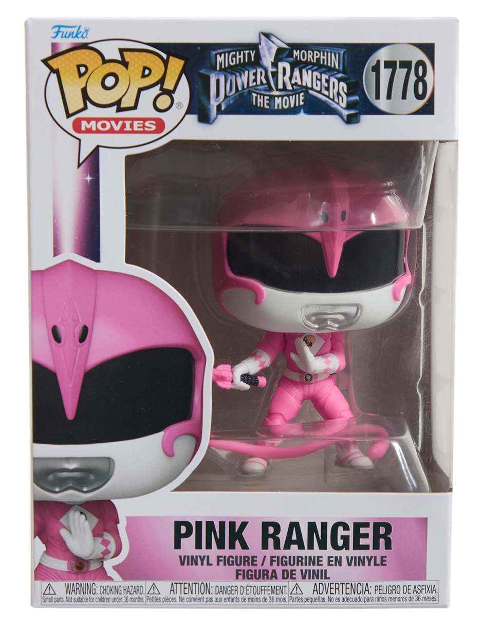 Figura de colección Mighty Morphin Power Rangers The Movie Pink Ranger 4