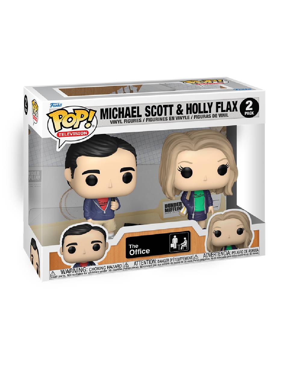 Figura de colección The Office Michael Scott & Holly Flax 2