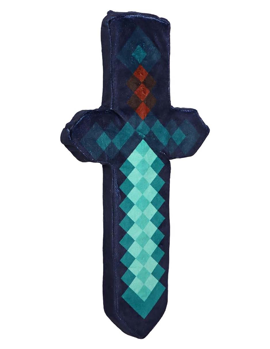 Peluche de Minecraft espada de 37 cm 2