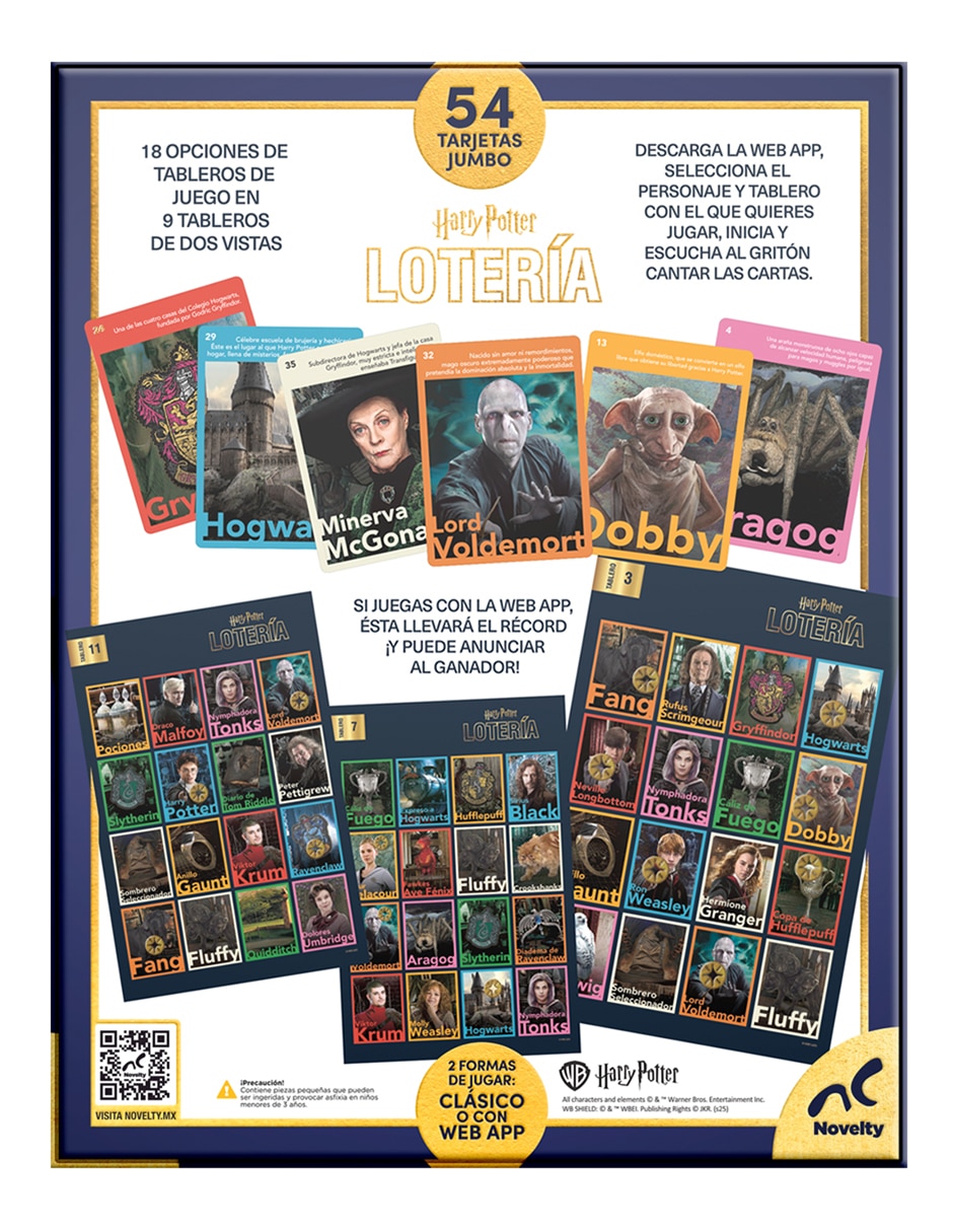 Lotería Harry Potter 4