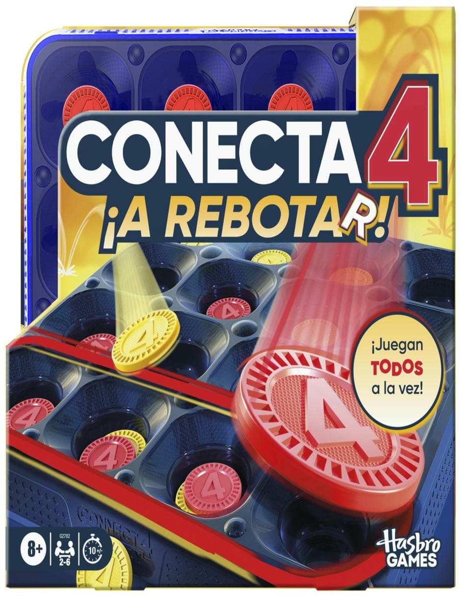 Connect 4 ¡A Rebotar! Hasbro Games 2