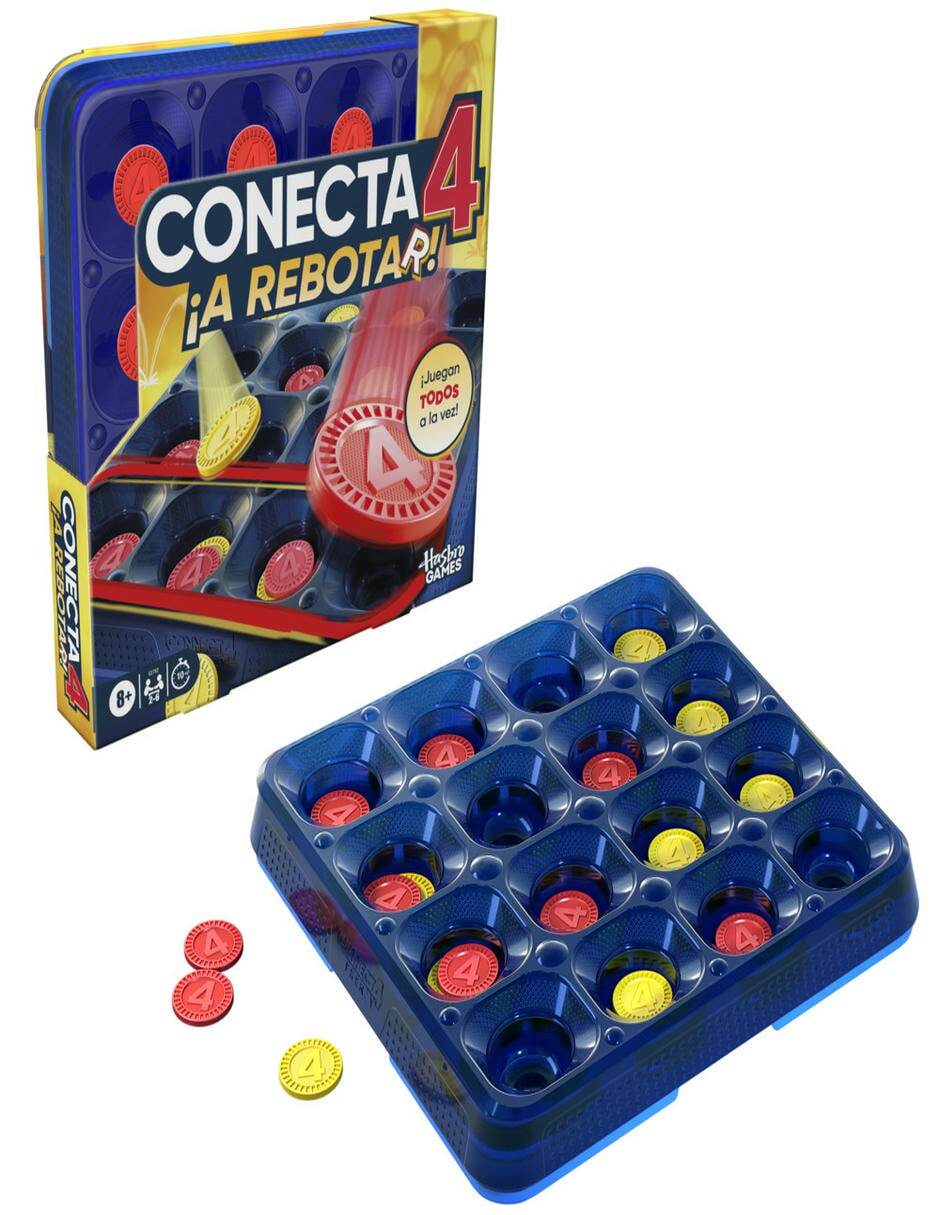 Connect 4 ¡A Rebotar! Hasbro Games 3