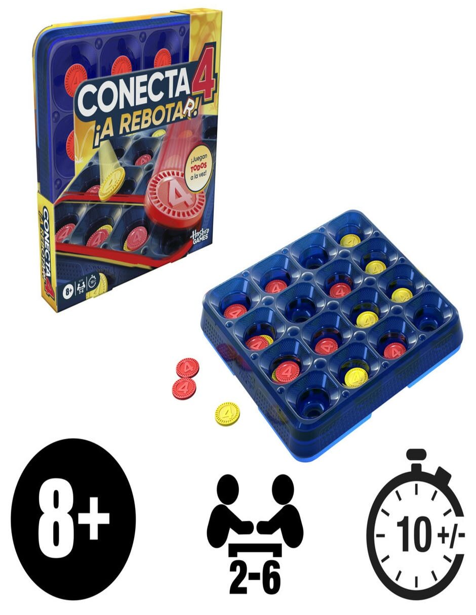 Connect 4 ¡A Rebotar! Hasbro Games 6