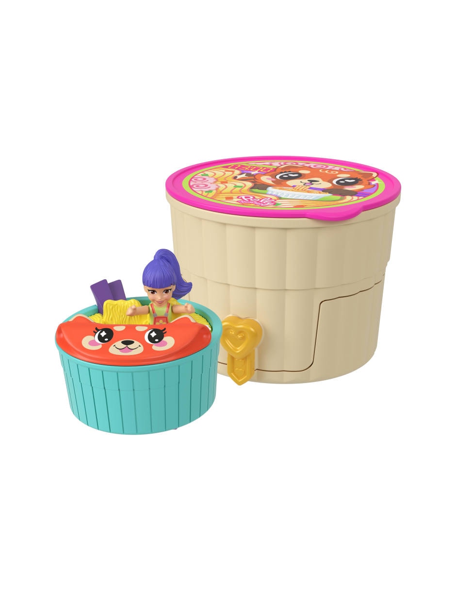 Muñeca Compacto Reveal Comidita Rápida 5