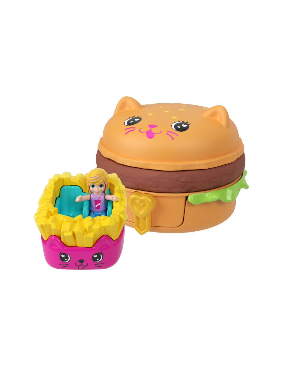 Muñeca Compacto Reveal Comidita Rápida 6