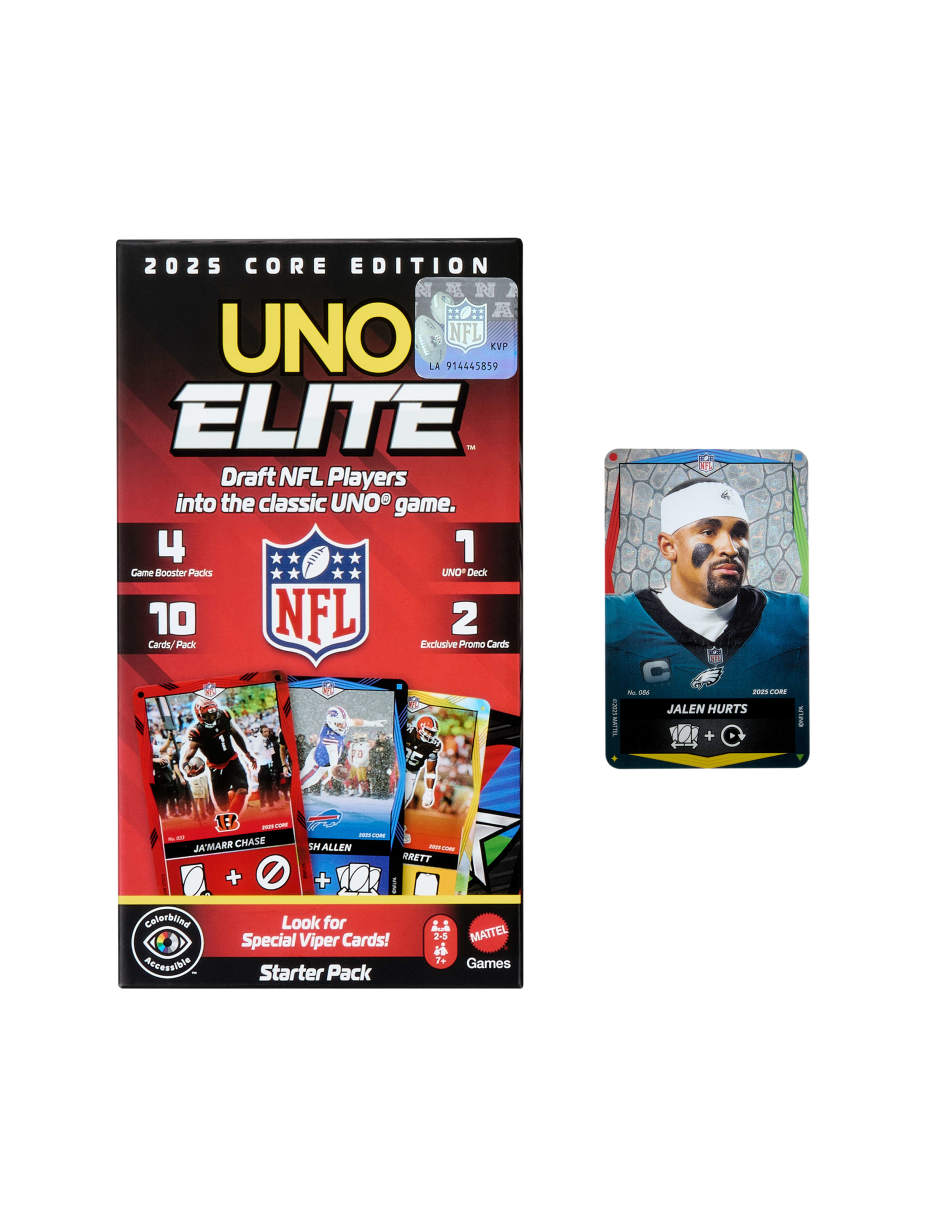 UNO Elite juego de mesa NFL