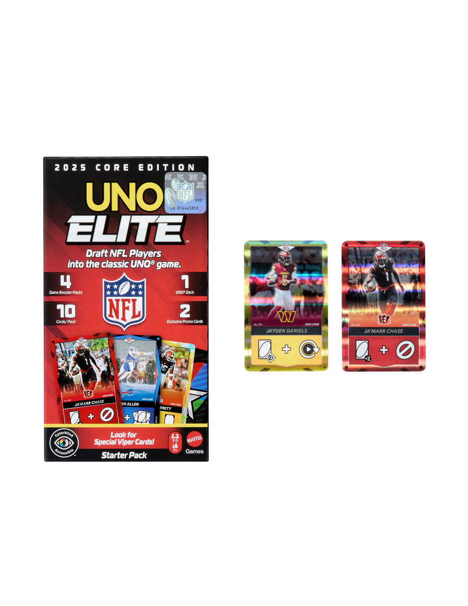 UNO Elite juego de mesa NFL 11