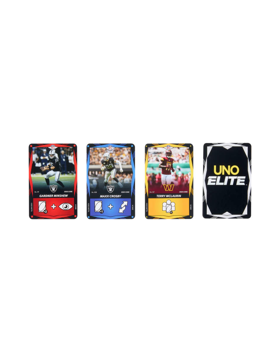 UNO Elite juego de mesa NFL 12