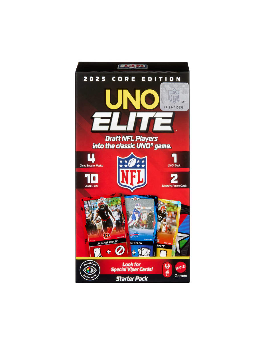 UNO Elite juego de mesa NFL 2