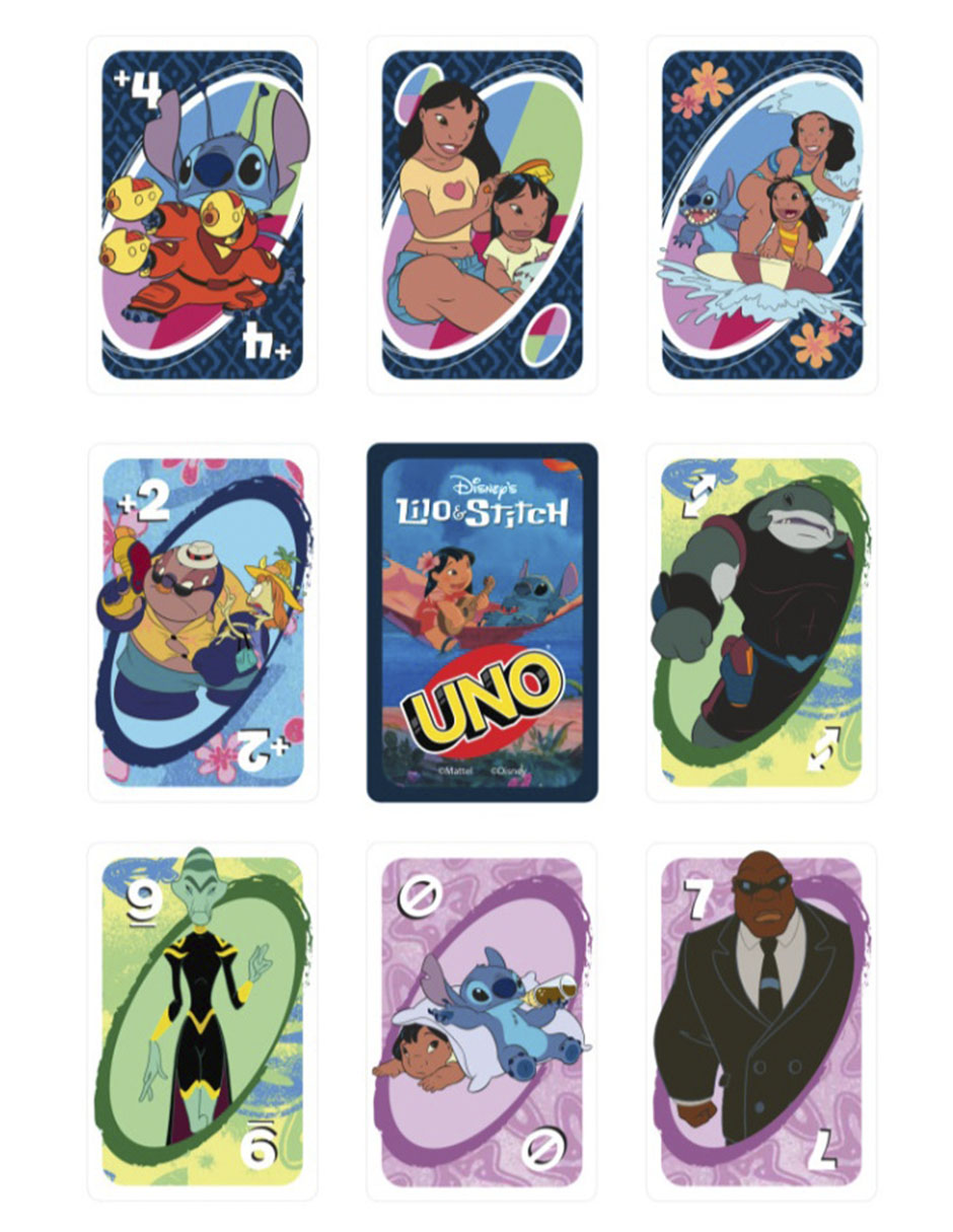 Uno Lilo & Stitch juego de mesa Lilo & Stitch 4