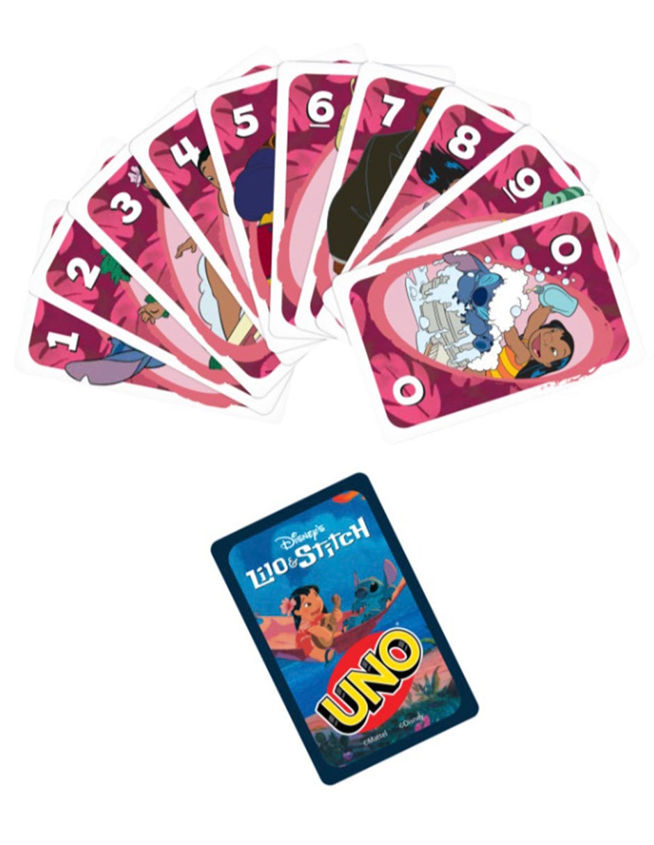 Uno Lilo & Stitch juego de mesa Lilo & Stitch 6