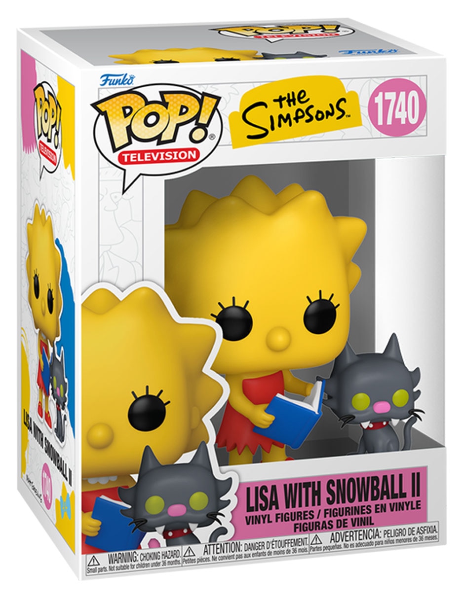 Figura de acción The Simpsons Lisa with Snowball II 2