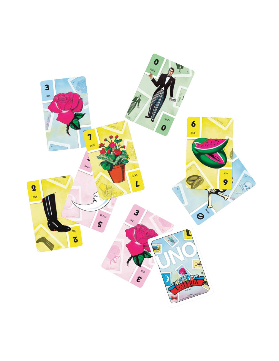 Uno Canvas Loteria juego de mesa 5
