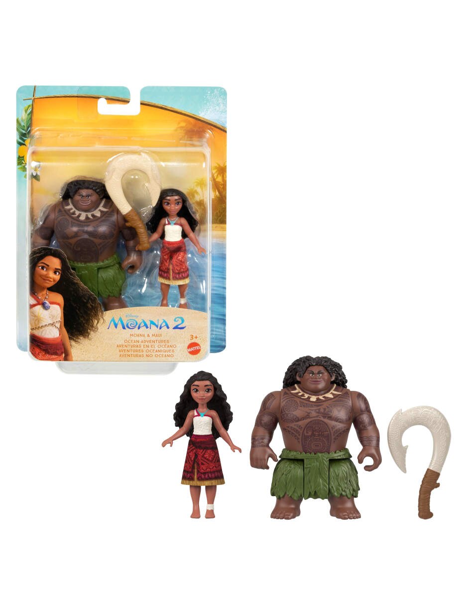Muñecas Moana Mini Moana y Maui 1