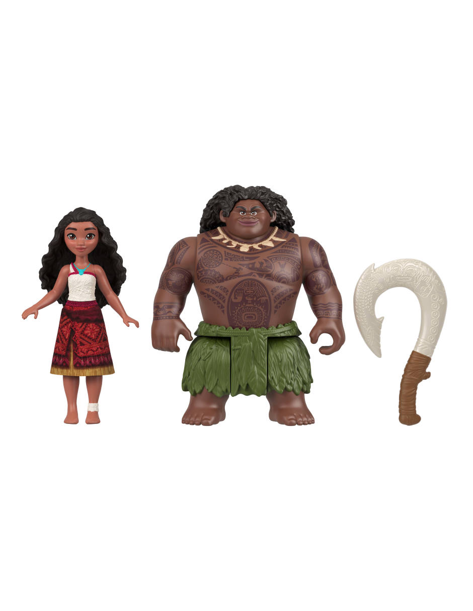 Muñecas Moana Mini Moana y Maui 2