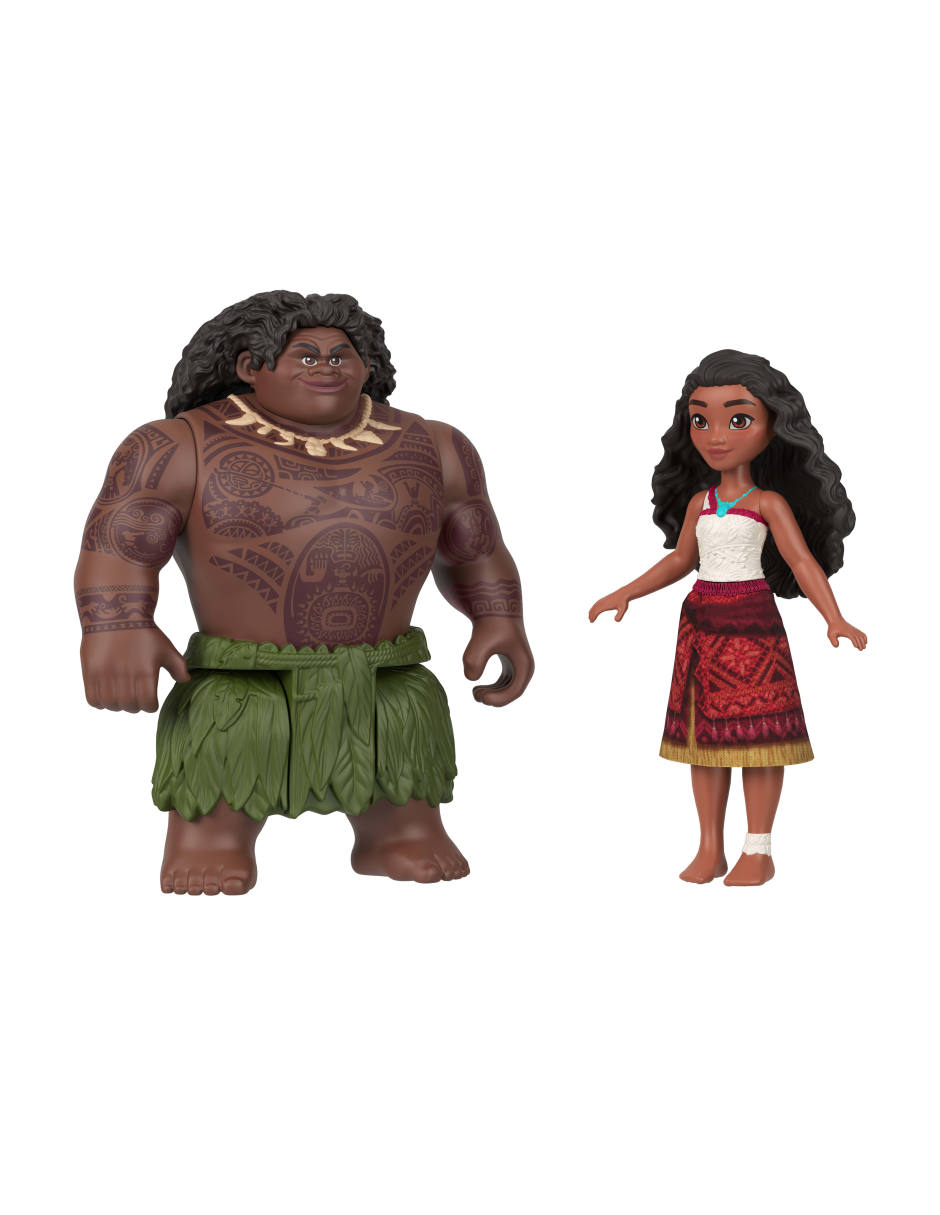 Muñecas Moana Mini Moana y Maui 6