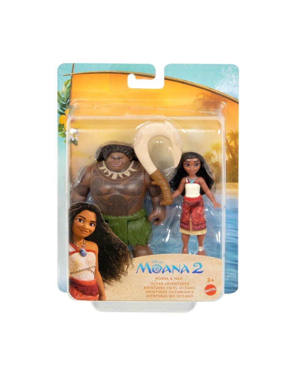 Muñecas Moana Mini Moana y Maui 7