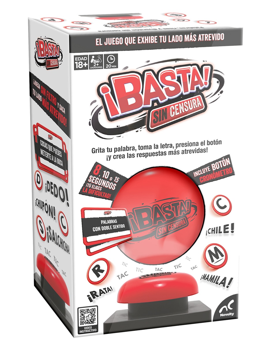 Juego de mesa basta sin censura