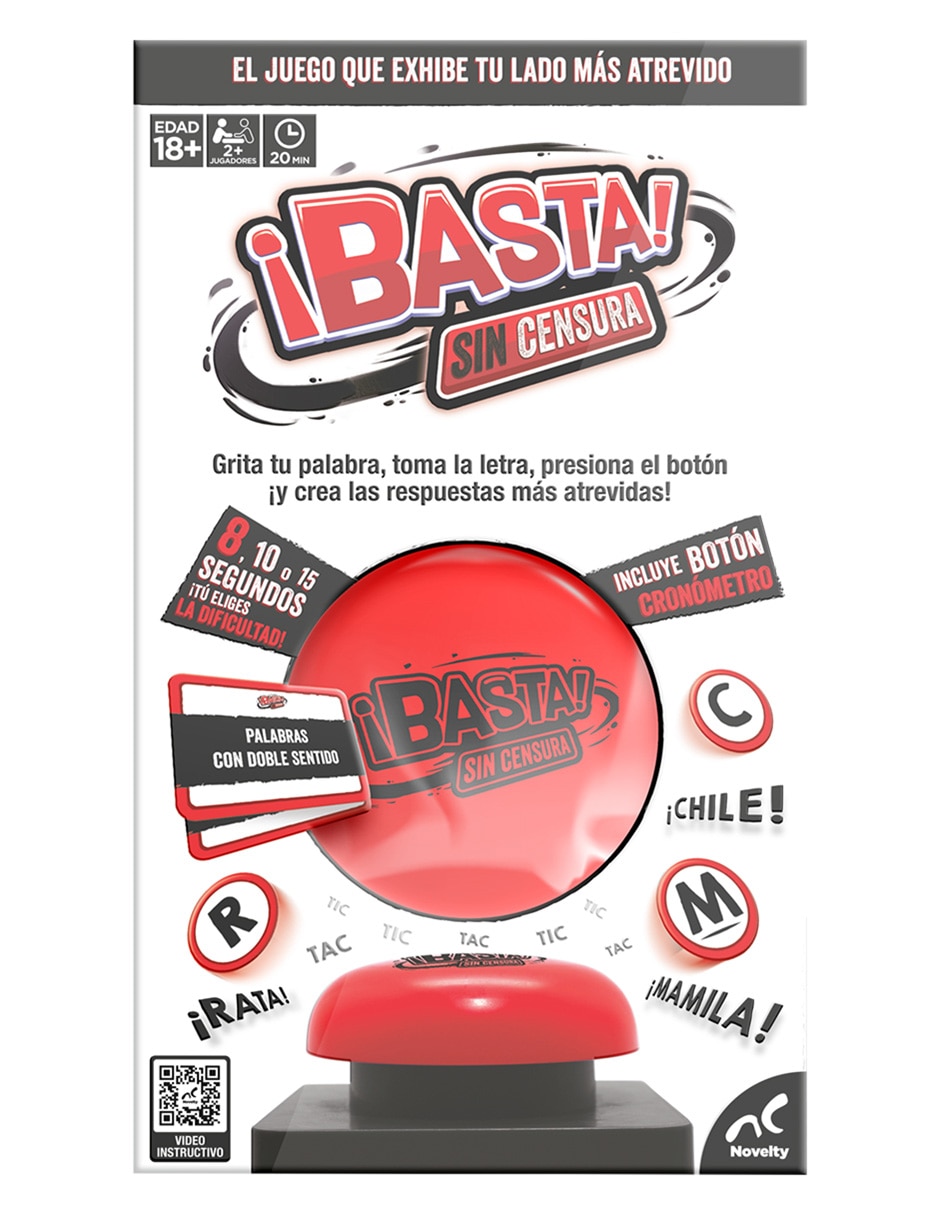 Juego de mesa basta sin censura 3