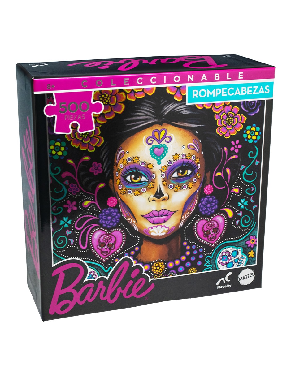 Rompecabezas coleccionable metalizado Barbie catrina