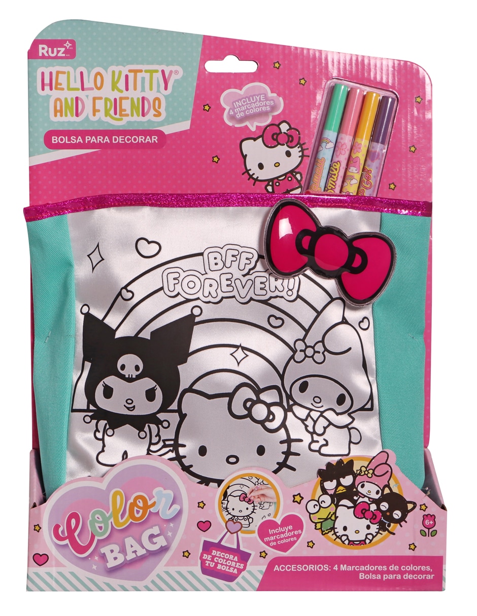 Bolsa para colorear Hello Kitty Bolsa para colorear Hello Kitty