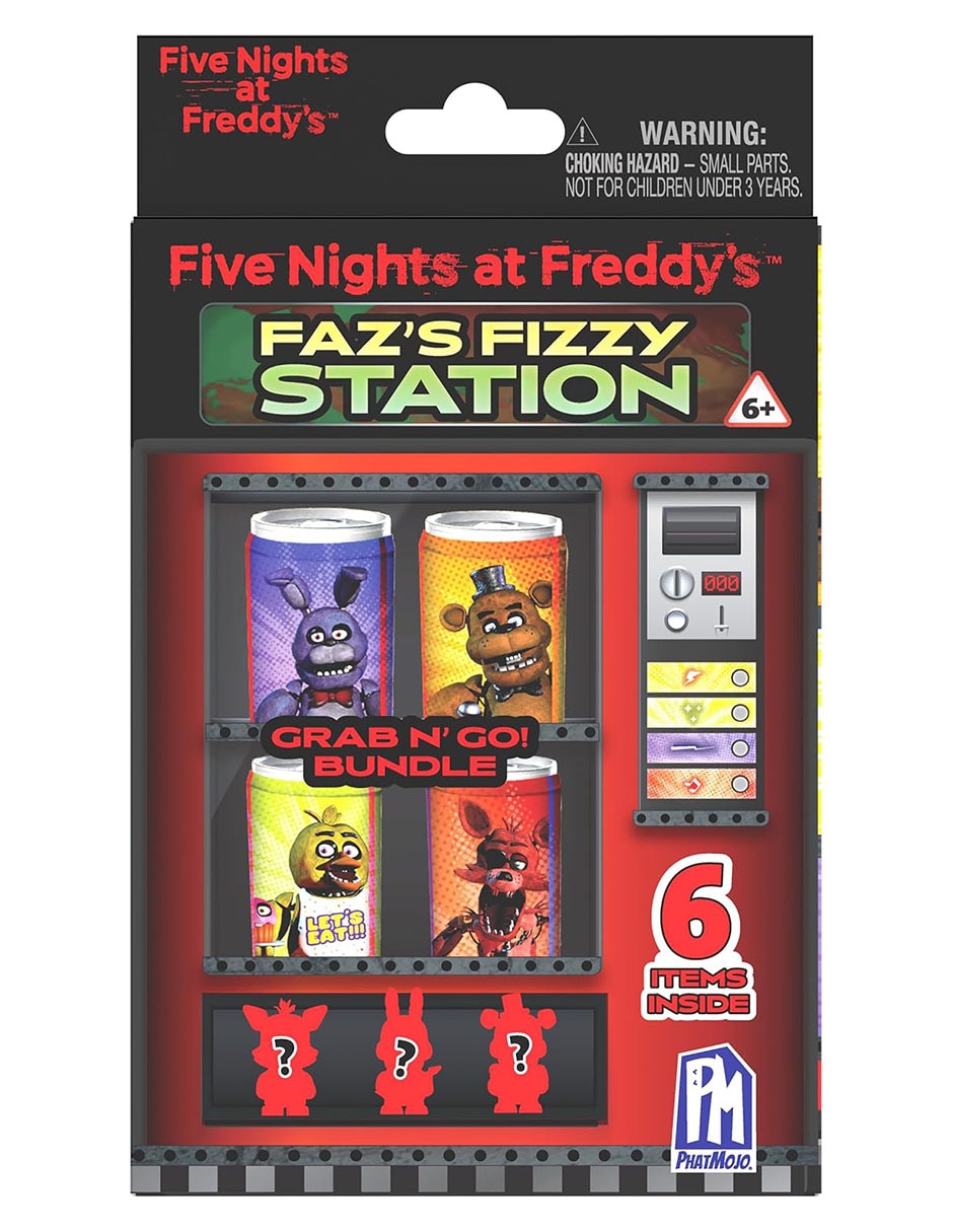 Figura de acción Five Nights at Freddy's Faz's Fizzy Station 3