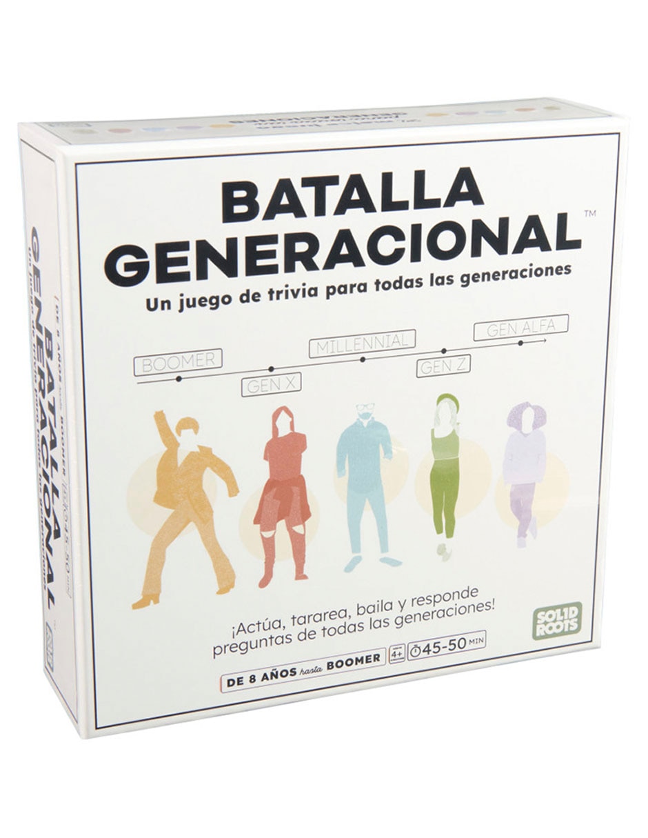 Batalla generacional un juego de trivia para todas las generaciones 5