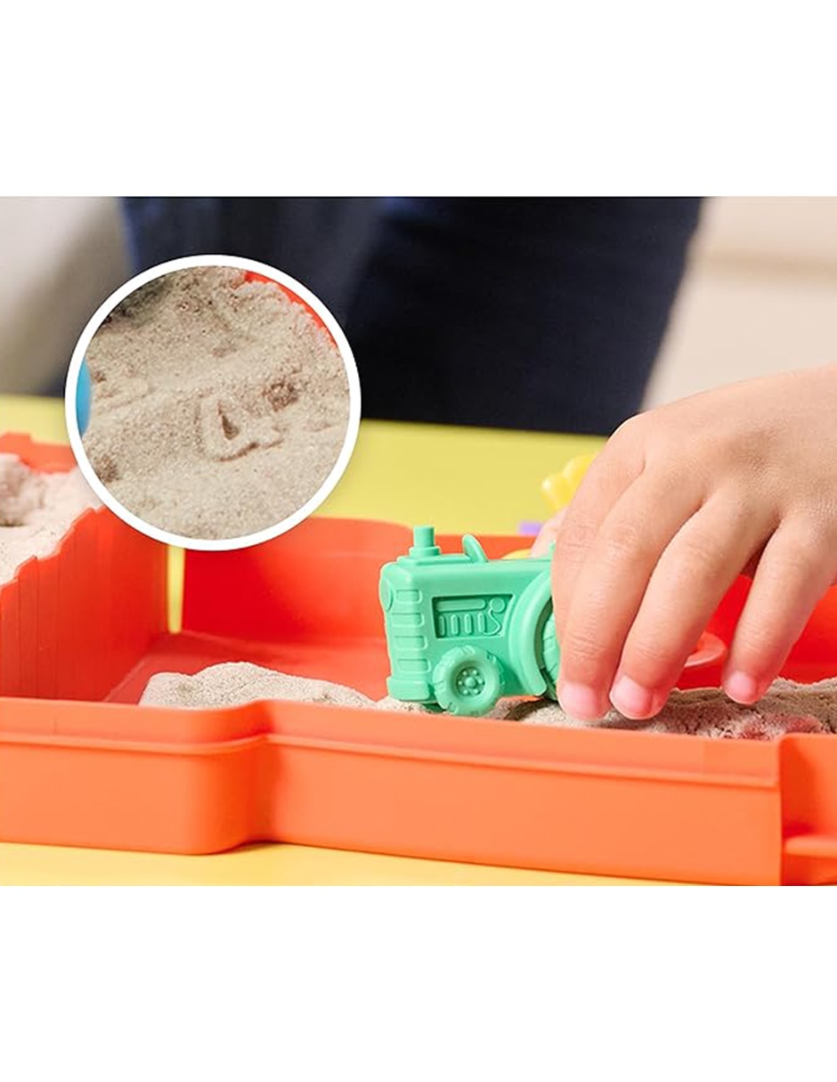 Set granja Kinetic Sand 3