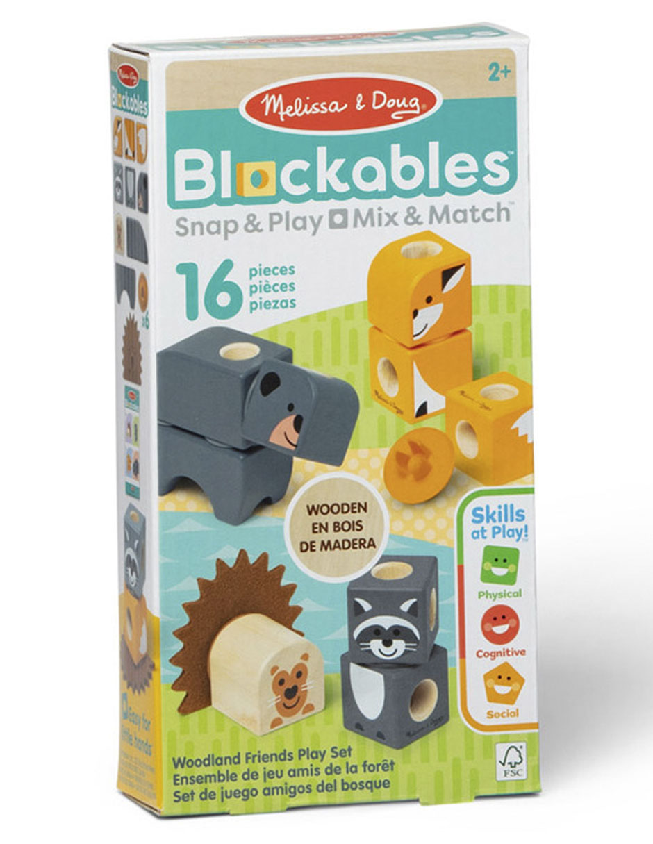 Juguete Melissa & Doug Blockables 4