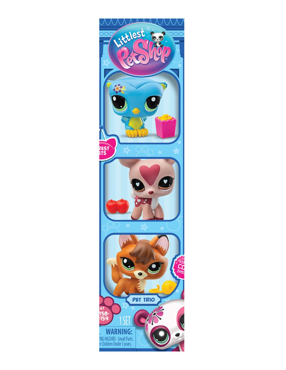 Set figuras de juguete Littlest Pet Shop Serie 3 2