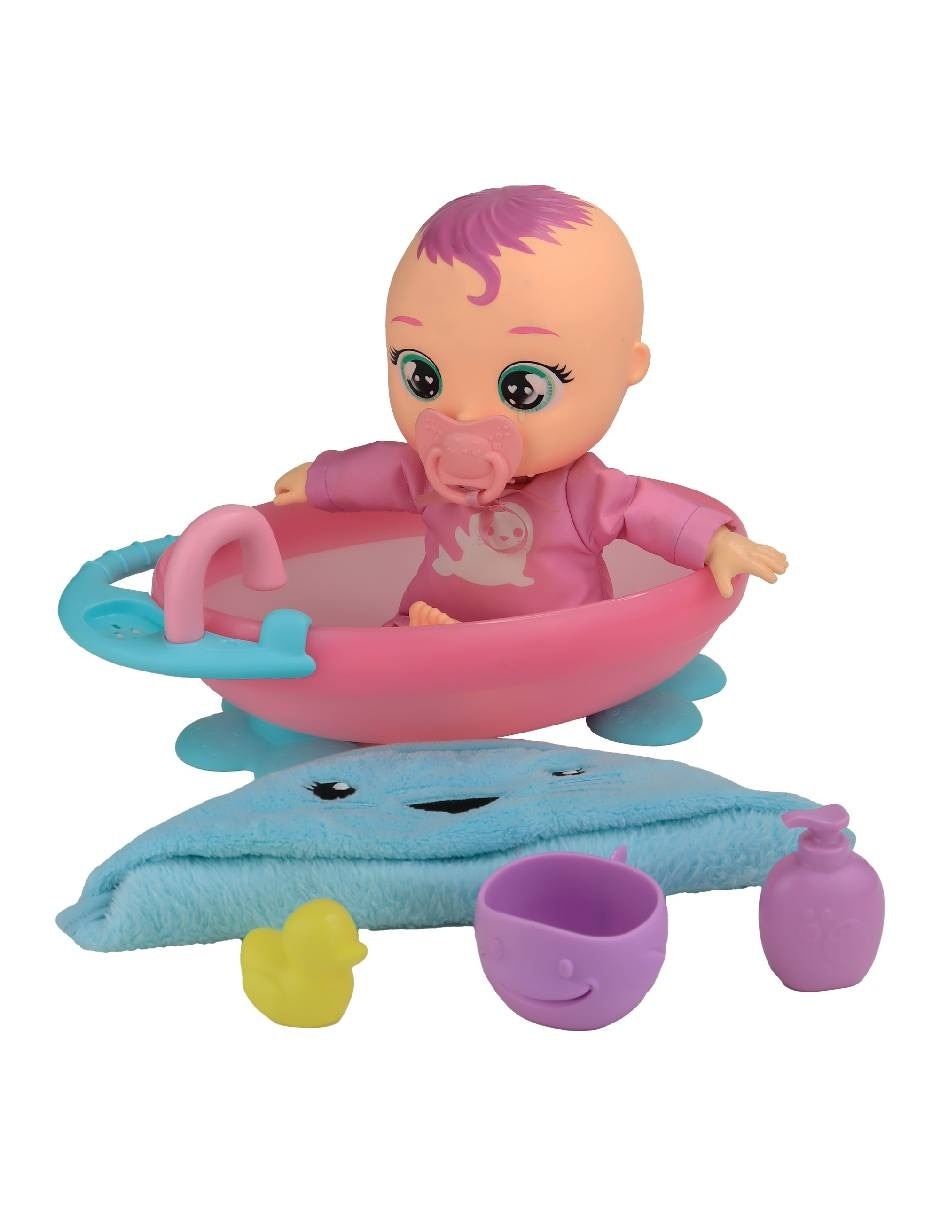 Bebé juguete cry babies mi primer baño 3