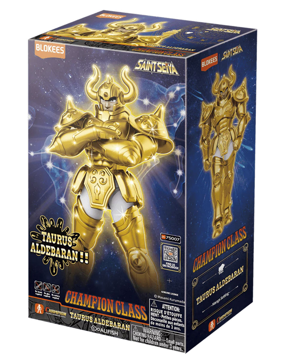 Figura de colección articulada Saint seiya Taurus Aldebaran 3