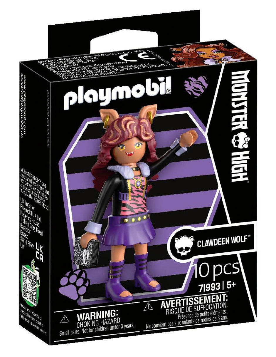 Playmobil Monster High Clawdeen Wolf Figure Set 71993 2