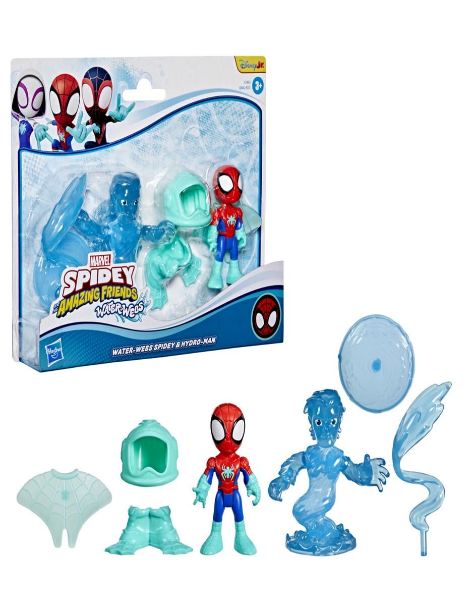 Set figuras acción articulada Spidey and His Amazing Friends 3