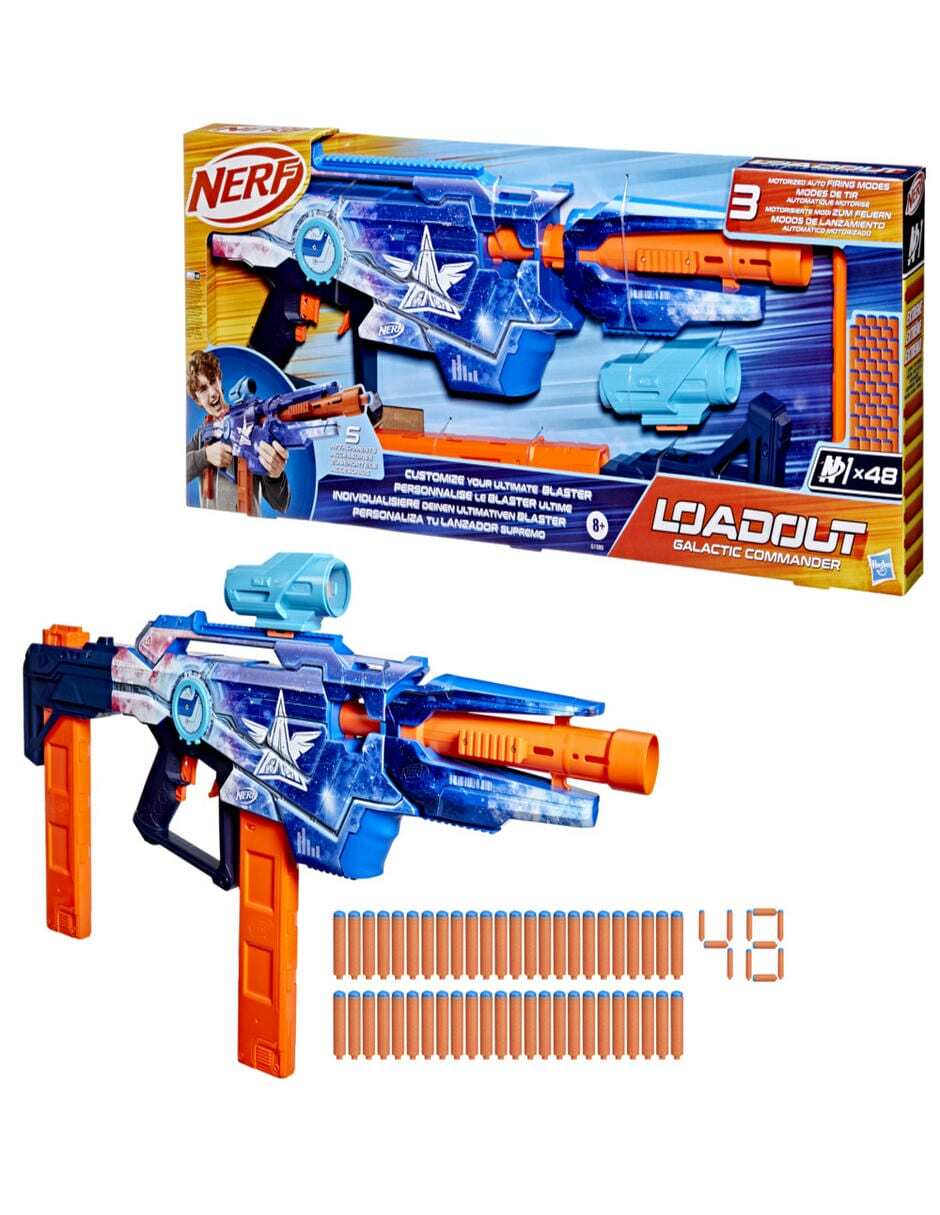 Lanzador de dardos Loadout Galactic Commander 3