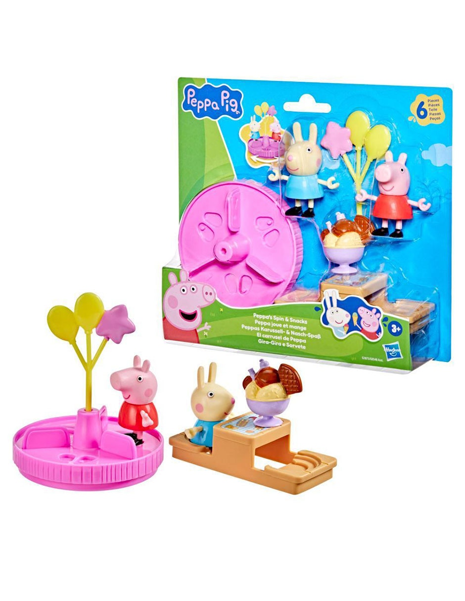 Set figuras acción El carrusel de Peppa 2