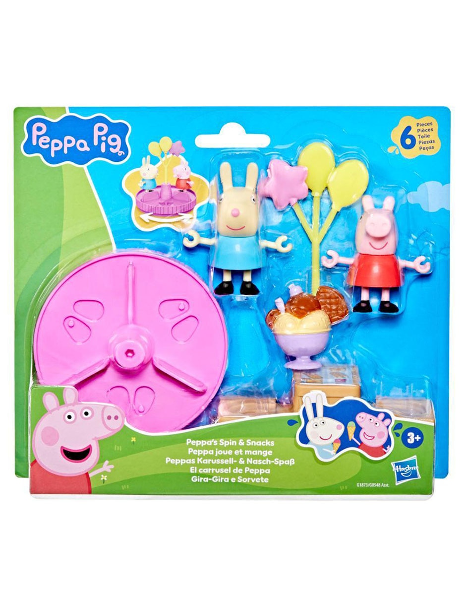 Set figuras acción El carrusel de Peppa 3