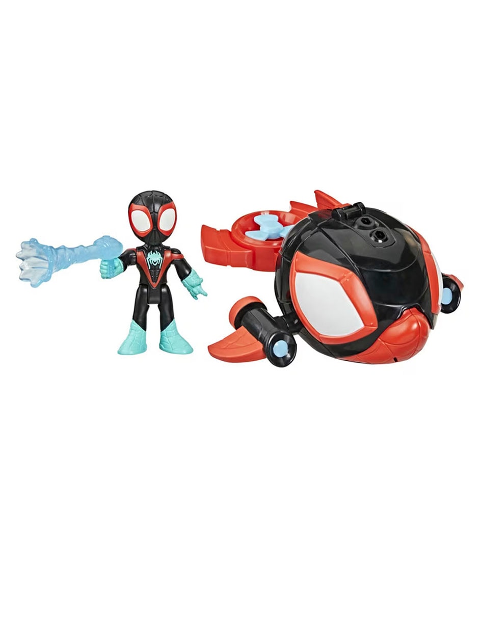 Set figuras acción Spidey and his Amazing Friends Water-Webs Spin Dolphin Set figuras acción Spidey and his Amazing Friends Water-Webs Spin Dolphin