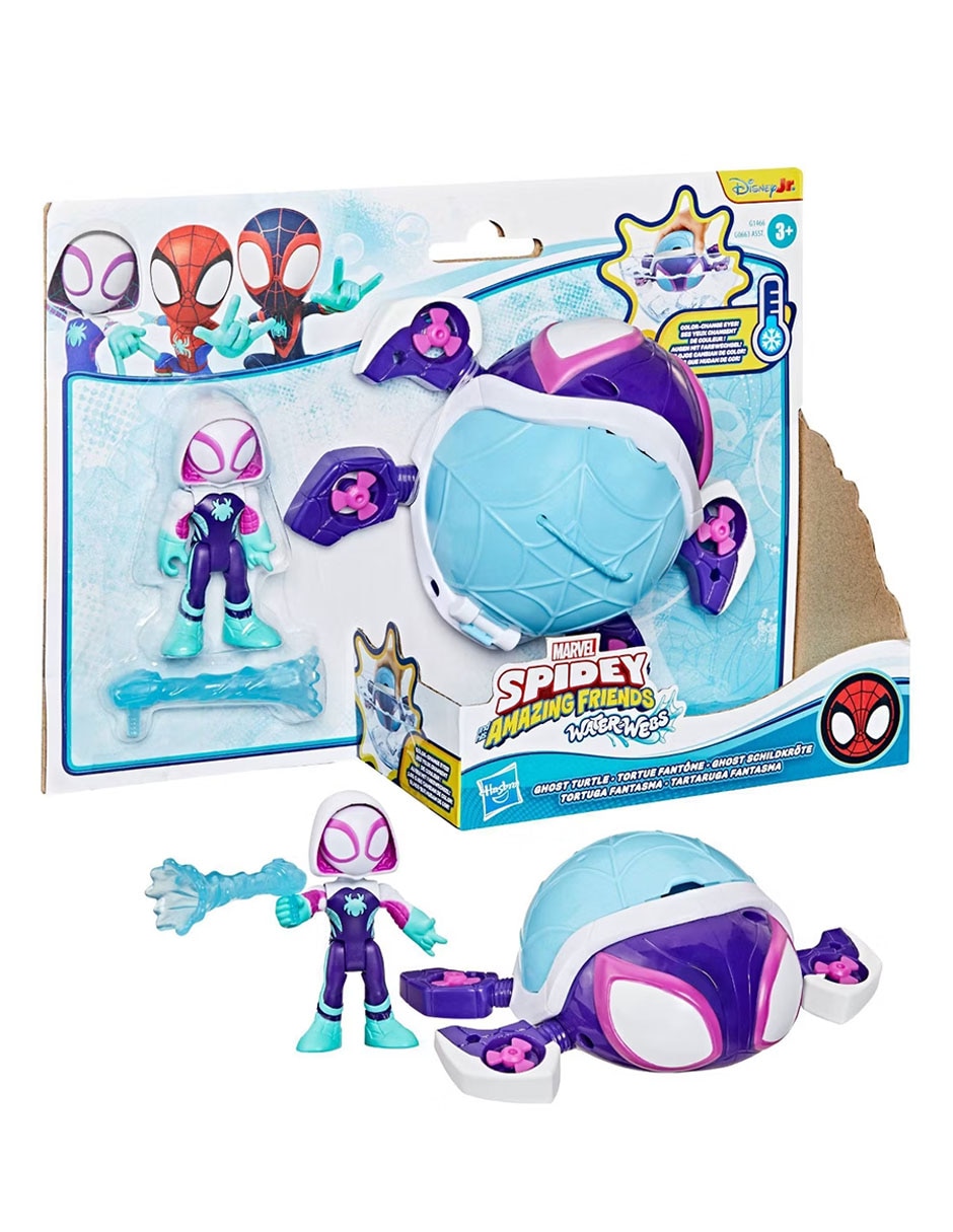Set figuras acción articulada Ghost Turtle 3