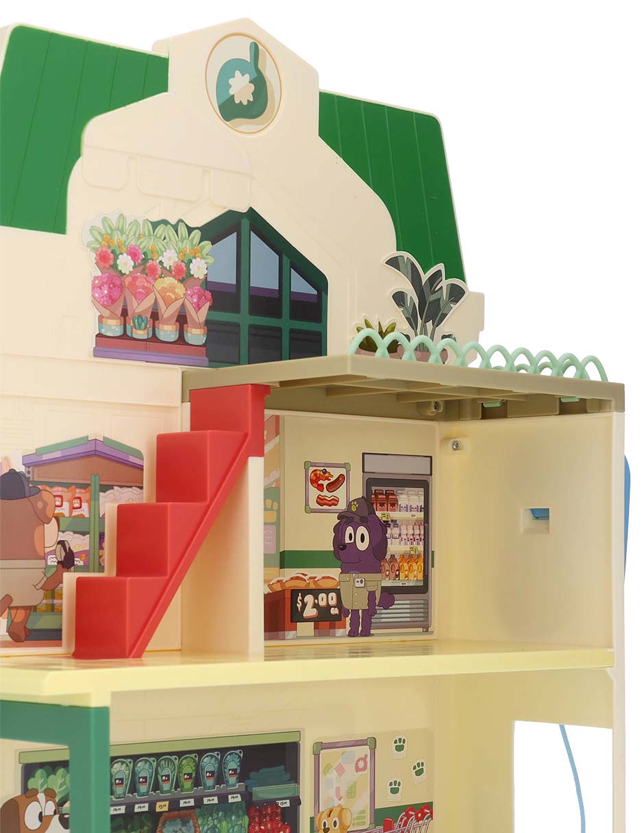 Casa de muñecas Supermercado Chef Bluey 12