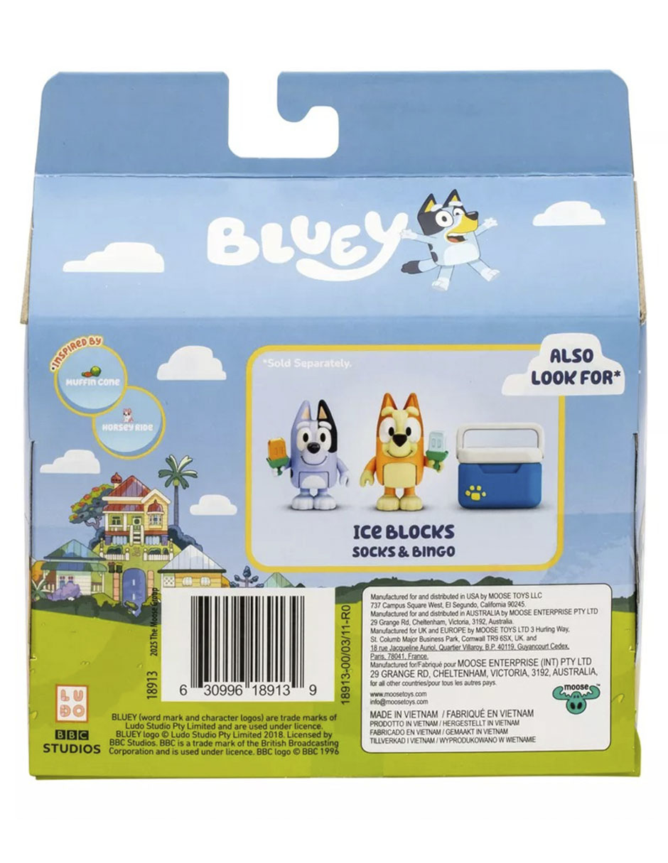 Set figuras acción articulada Bingo y Muffin 6