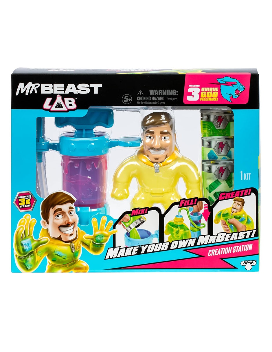 Figura de acción Mr. Beast elástico 7