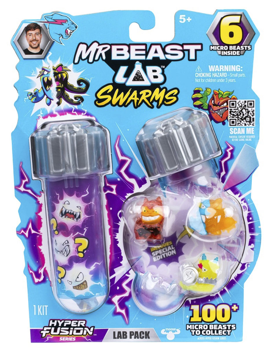 Set figuras acción Swarms Series Mr Beats Lab 2
