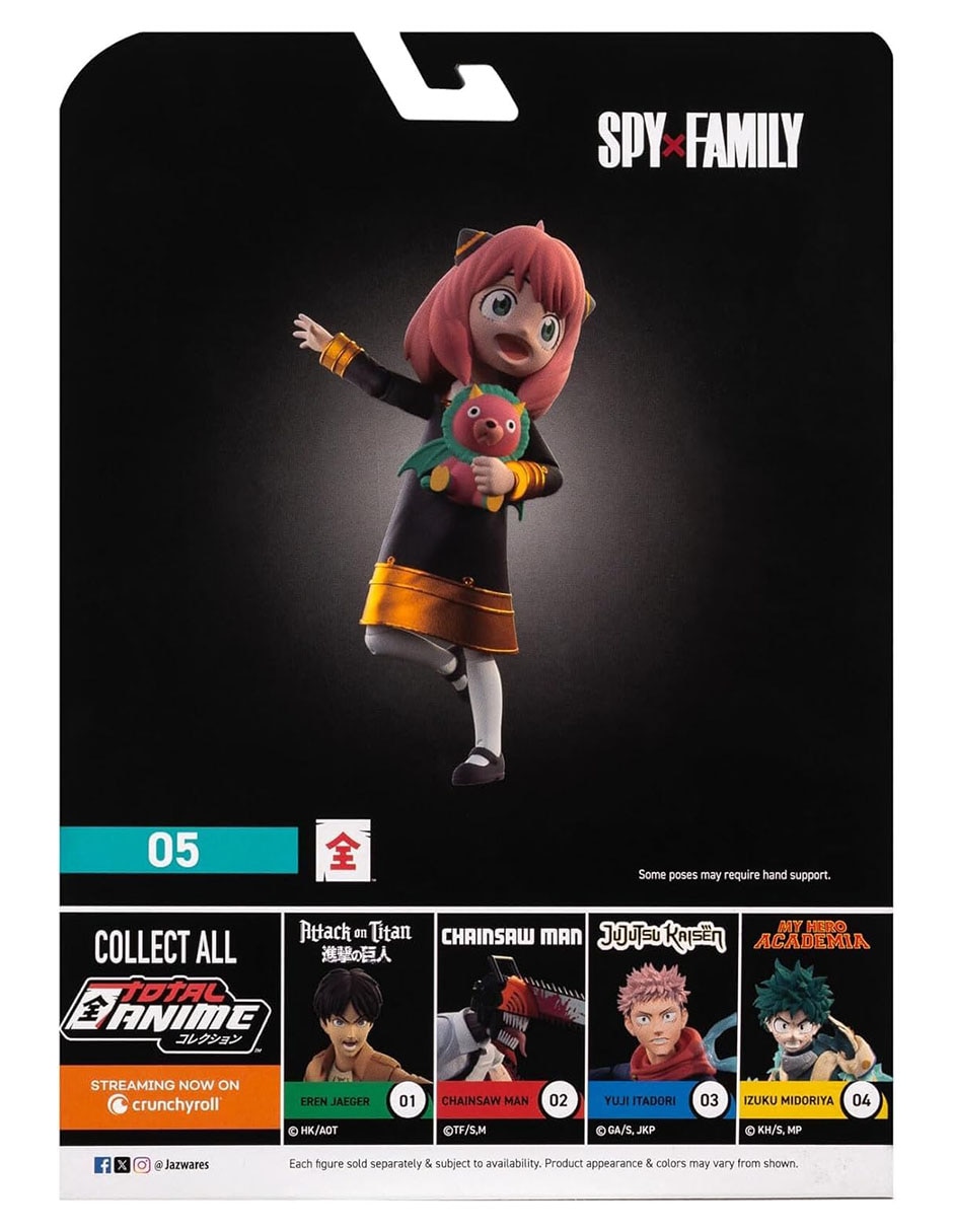 Figura coleccionable articulada Spy x Family Anya Forger 6
