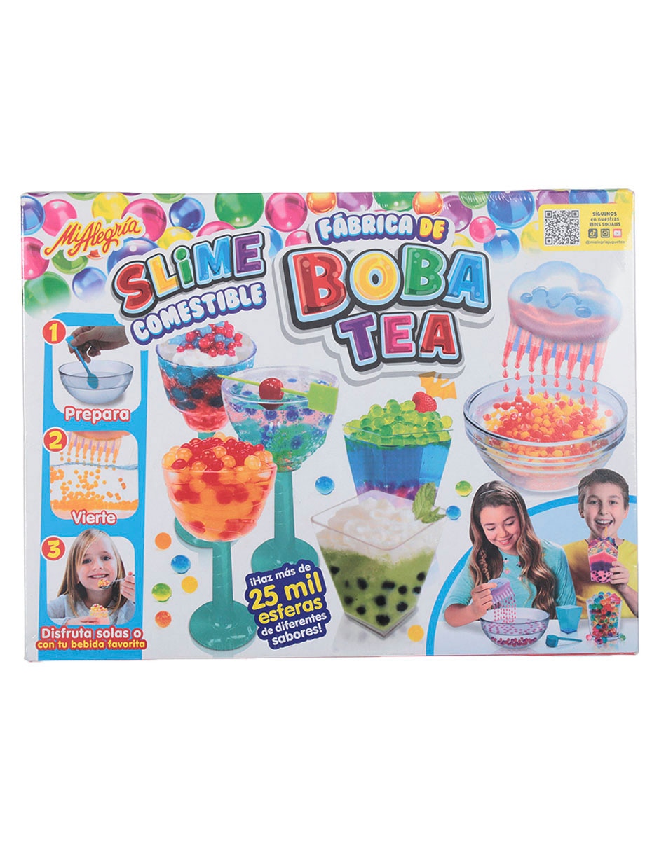 Kit de Juego Fábrica de Boba Tea Slime Comestible 1