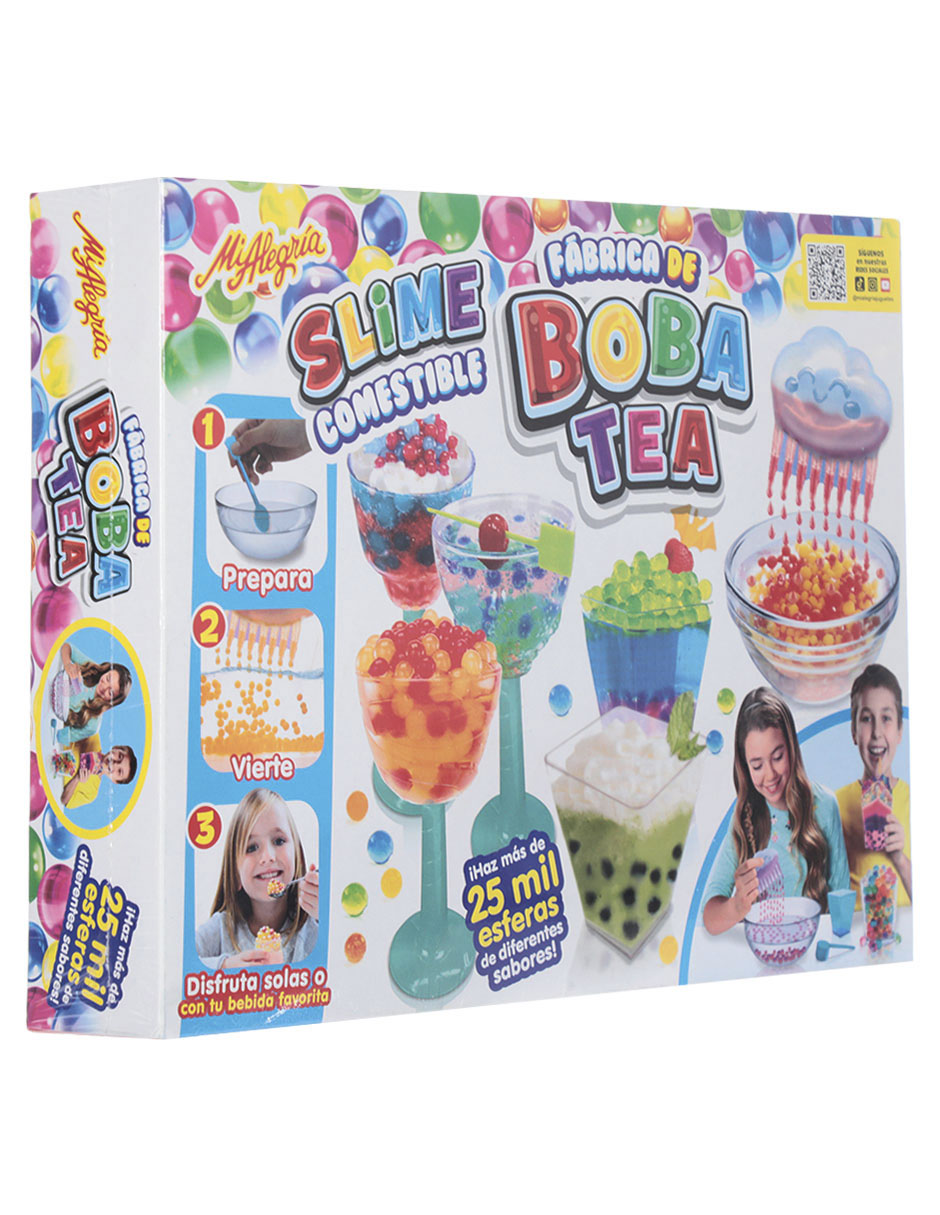 Kit de Juego Fábrica de Boba Tea Slime Comestible 2