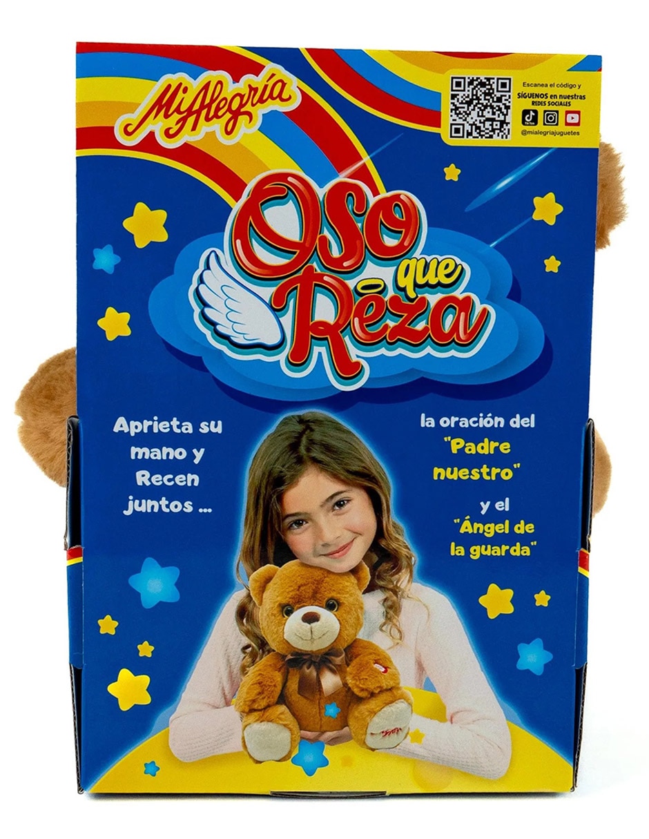 Oso que reza juego didáctico unisex 3