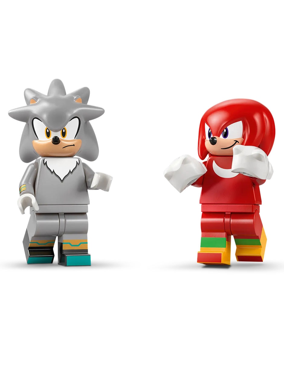 The Hedgehog Coche de Silver vs. Monster Truck Knuckles 77118 3