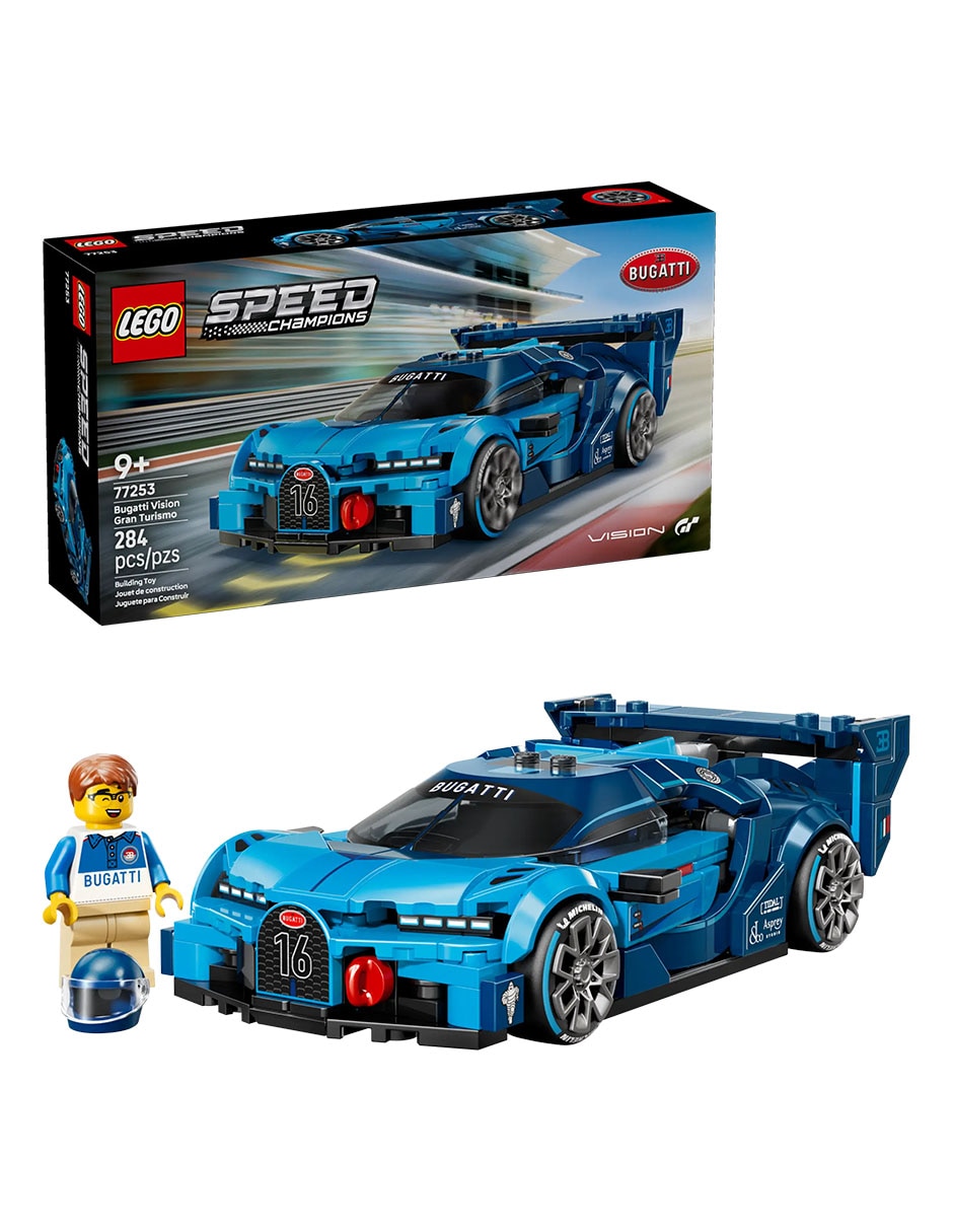Speed Champions Coche Hiperdeportivo Bugatti Vision GT 77253